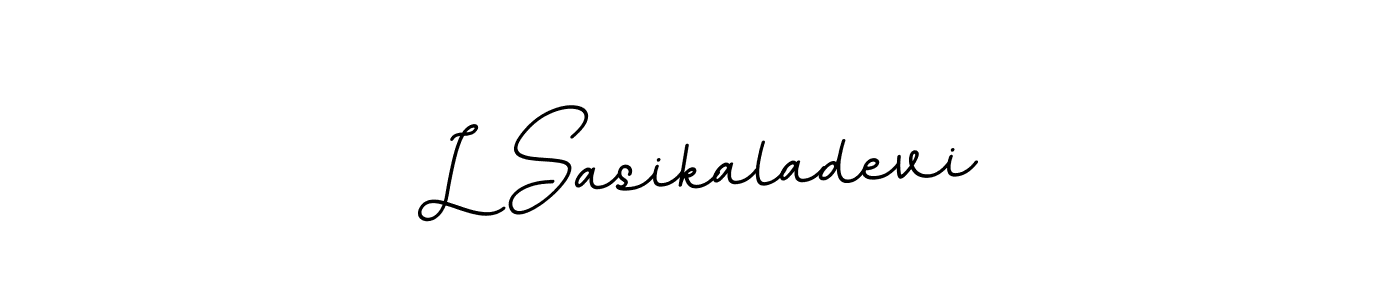 Also You can easily find your signature by using the search form. We will create L Sasikaladevi name handwritten signature images for you free of cost using BallpointsItalic-DORy9 sign style. L Sasikaladevi signature style 11 images and pictures png
