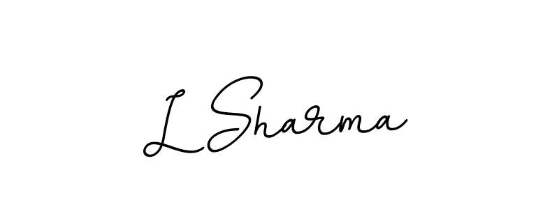 This is the best signature style for the L Sharma name. Also you like these signature font (BallpointsItalic-DORy9). Mix name signature. L Sharma signature style 11 images and pictures png