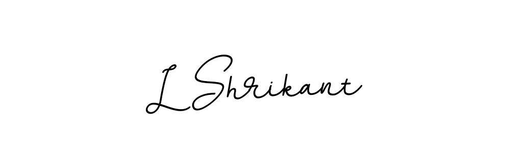 Here are the top 10 professional signature styles for the name L Shrikant. These are the best autograph styles you can use for your name. L Shrikant signature style 11 images and pictures png