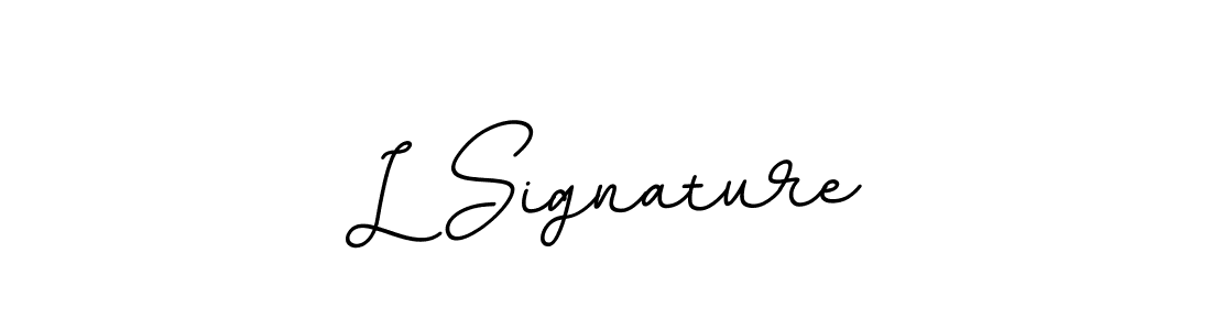 Design your own signature with our free online signature maker. With this signature software, you can create a handwritten (BallpointsItalic-DORy9) signature for name L Signature. L Signature signature style 11 images and pictures png