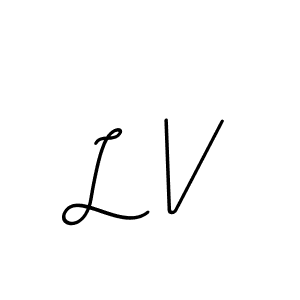 It looks lik you need a new signature style for name L V. Design unique handwritten (BallpointsItalic-DORy9) signature with our free signature maker in just a few clicks. L V signature style 11 images and pictures png