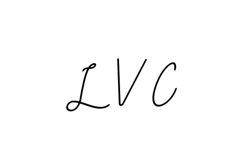 Also we have L V C name is the best signature style. Create professional handwritten signature collection using BallpointsItalic-DORy9 autograph style. L V C signature style 11 images and pictures png