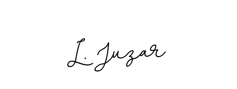 BallpointsItalic-DORy9 is a professional signature style that is perfect for those who want to add a touch of class to their signature. It is also a great choice for those who want to make their signature more unique. Get L. Juzar name to fancy signature for free. L. Juzar signature style 11 images and pictures png