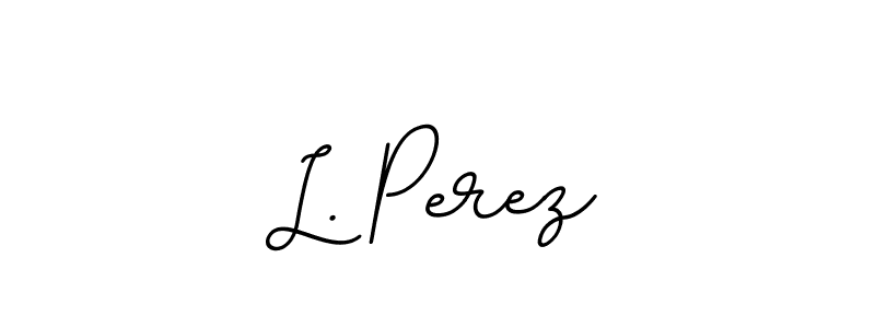 Also we have L. Perez name is the best signature style. Create professional handwritten signature collection using BallpointsItalic-DORy9 autograph style. L. Perez signature style 11 images and pictures png