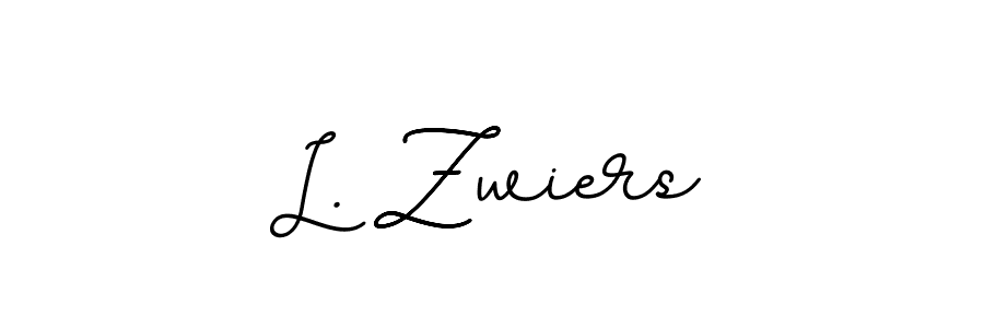 Check out images of Autograph of L. Zwiers name. Actor L. Zwiers Signature Style. BallpointsItalic-DORy9 is a professional sign style online. L. Zwiers signature style 11 images and pictures png