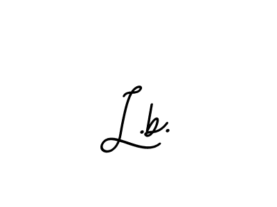 Also You can easily find your signature by using the search form. We will create L.b. name handwritten signature images for you free of cost using BallpointsItalic-DORy9 sign style. L.b. signature style 11 images and pictures png