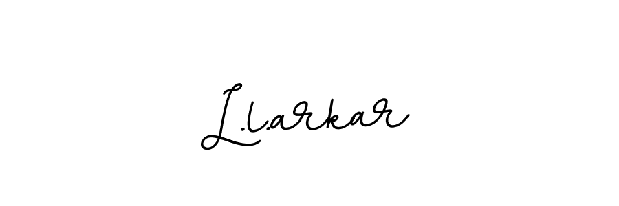 BallpointsItalic-DORy9 is a professional signature style that is perfect for those who want to add a touch of class to their signature. It is also a great choice for those who want to make their signature more unique. Get L.l.arkar name to fancy signature for free. L.l.arkar signature style 11 images and pictures png