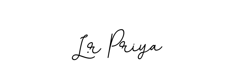 Make a beautiful signature design for name L.r Priya. Use this online signature maker to create a handwritten signature for free. L.r Priya signature style 11 images and pictures png