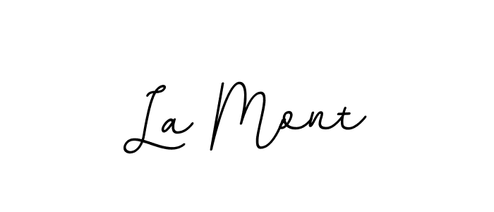 BallpointsItalic-DORy9 is a professional signature style that is perfect for those who want to add a touch of class to their signature. It is also a great choice for those who want to make their signature more unique. Get La Mont name to fancy signature for free. La Mont signature style 11 images and pictures png