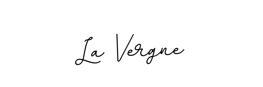 Also we have La Vergne name is the best signature style. Create professional handwritten signature collection using BallpointsItalic-DORy9 autograph style. La Vergne signature style 11 images and pictures png