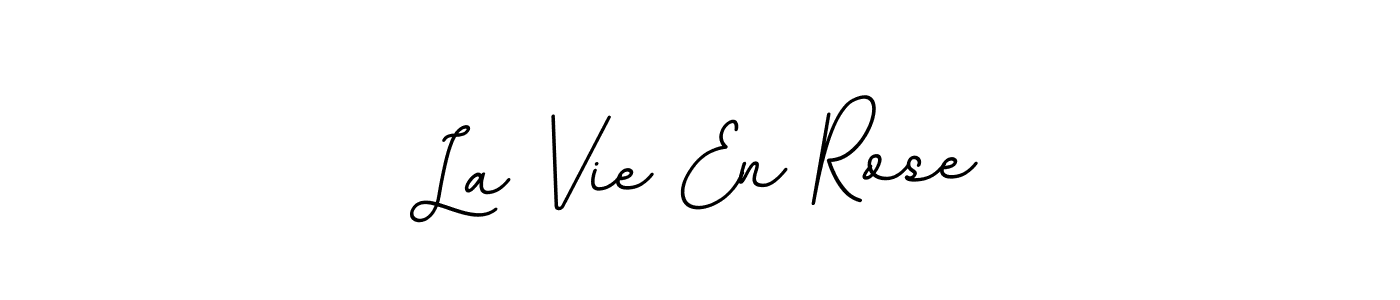 Once you've used our free online signature maker to create your best signature BallpointsItalic-DORy9 style, it's time to enjoy all of the benefits that La Vie En Rose name signing documents. La Vie En Rose signature style 11 images and pictures png