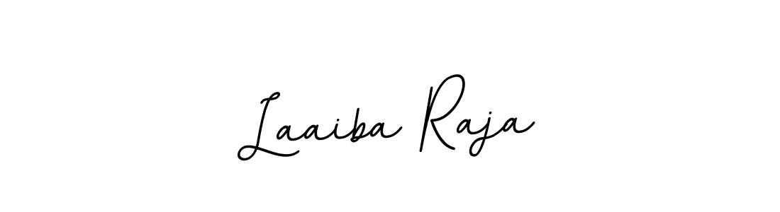 Use a signature maker to create a handwritten signature online. With this signature software, you can design (BallpointsItalic-DORy9) your own signature for name Laaiba Raja. Laaiba Raja signature style 11 images and pictures png