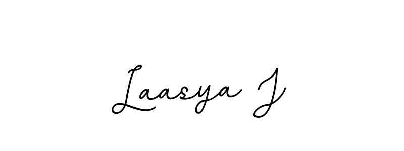 Here are the top 10 professional signature styles for the name Laasya J. These are the best autograph styles you can use for your name. Laasya J signature style 11 images and pictures png