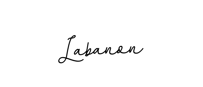 Create a beautiful signature design for name Labanon. With this signature (BallpointsItalic-DORy9) fonts, you can make a handwritten signature for free. Labanon signature style 11 images and pictures png