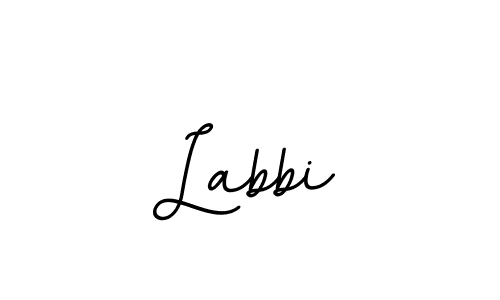 Design your own signature with our free online signature maker. With this signature software, you can create a handwritten (BallpointsItalic-DORy9) signature for name Labbi. Labbi signature style 11 images and pictures png