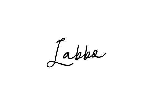 Design your own signature with our free online signature maker. With this signature software, you can create a handwritten (BallpointsItalic-DORy9) signature for name Labbo. Labbo signature style 11 images and pictures png