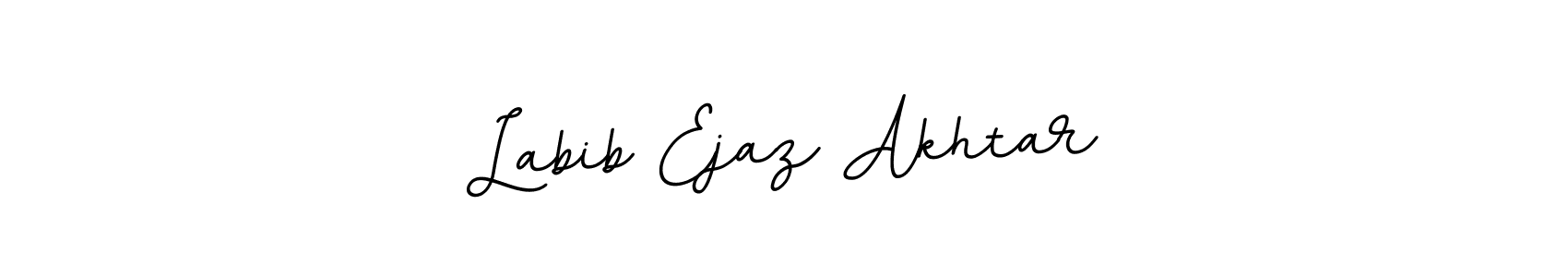 Labib Ejaz Akhtar stylish signature style. Best Handwritten Sign (BallpointsItalic-DORy9) for my name. Handwritten Signature Collection Ideas for my name Labib Ejaz Akhtar. Labib Ejaz Akhtar signature style 11 images and pictures png
