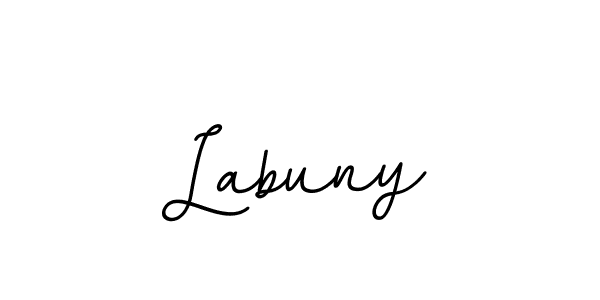 Make a beautiful signature design for name Labuny. With this signature (BallpointsItalic-DORy9) style, you can create a handwritten signature for free. Labuny signature style 11 images and pictures png
