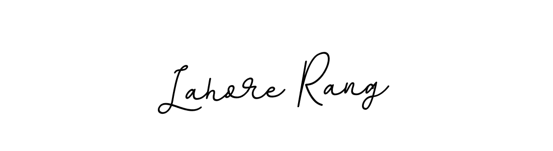 Make a beautiful signature design for name Lahore Rang. With this signature (BallpointsItalic-DORy9) style, you can create a handwritten signature for free. Lahore Rang signature style 11 images and pictures png