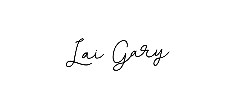 Similarly BallpointsItalic-DORy9 is the best handwritten signature design. Signature creator online .You can use it as an online autograph creator for name Lai Gary. Lai Gary signature style 11 images and pictures png