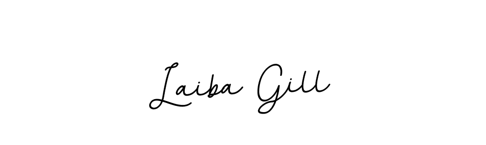 Make a beautiful signature design for name Laiba Gill. Use this online signature maker to create a handwritten signature for free. Laiba Gill signature style 11 images and pictures png