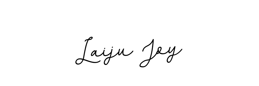 Design your own signature with our free online signature maker. With this signature software, you can create a handwritten (BallpointsItalic-DORy9) signature for name Laiju Joy. Laiju Joy signature style 11 images and pictures png