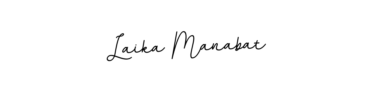 if you are searching for the best signature style for your name Laika Manabat. so please give up your signature search. here we have designed multiple signature styles  using BallpointsItalic-DORy9. Laika Manabat signature style 11 images and pictures png