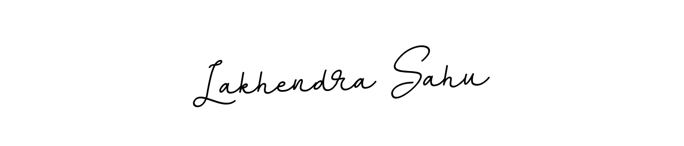 Create a beautiful signature design for name Lakhendra Sahu. With this signature (BallpointsItalic-DORy9) fonts, you can make a handwritten signature for free. Lakhendra Sahu signature style 11 images and pictures png