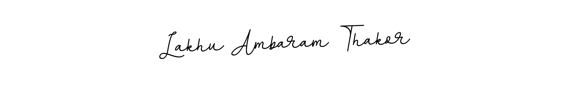 Lakhu Ambaram Thakor stylish signature style. Best Handwritten Sign (BallpointsItalic-DORy9) for my name. Handwritten Signature Collection Ideas for my name Lakhu Ambaram Thakor. Lakhu Ambaram Thakor signature style 11 images and pictures png