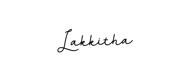 How to make Lakkitha signature? BallpointsItalic-DORy9 is a professional autograph style. Create handwritten signature for Lakkitha name. Lakkitha signature style 11 images and pictures png