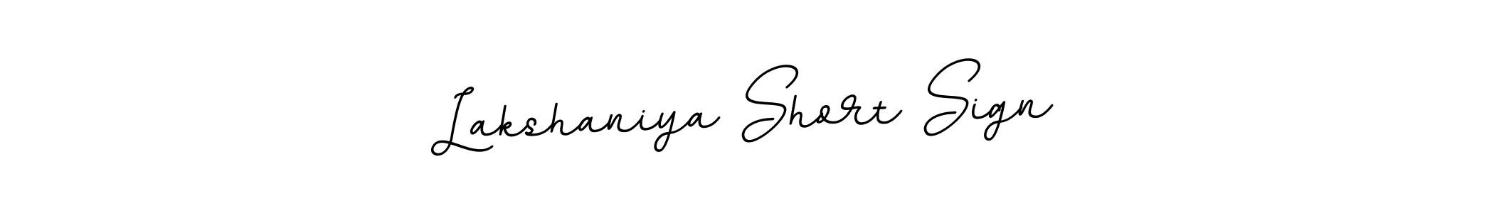 This is the best signature style for the Lakshaniya Short Sign name. Also you like these signature font (BallpointsItalic-DORy9). Mix name signature. Lakshaniya Short Sign signature style 11 images and pictures png