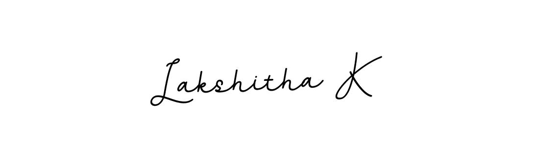 Also we have Lakshitha K name is the best signature style. Create professional handwritten signature collection using BallpointsItalic-DORy9 autograph style. Lakshitha K signature style 11 images and pictures png