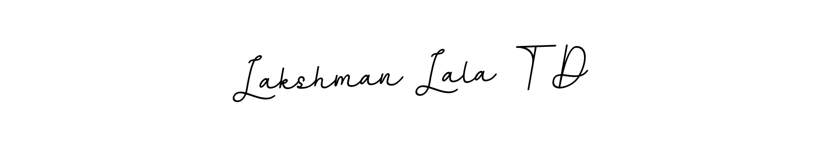 Also we have Lakshman Lala T D name is the best signature style. Create professional handwritten signature collection using BallpointsItalic-DORy9 autograph style. Lakshman Lala T D signature style 11 images and pictures png