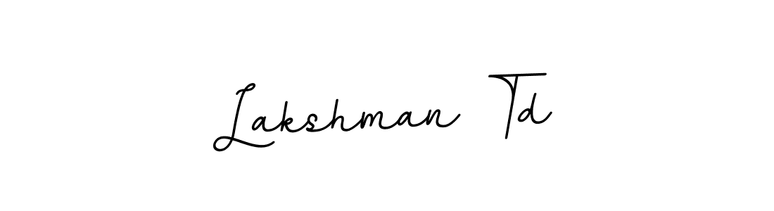 How to Draw Lakshman Td signature style? BallpointsItalic-DORy9 is a latest design signature styles for name Lakshman Td. Lakshman Td signature style 11 images and pictures png