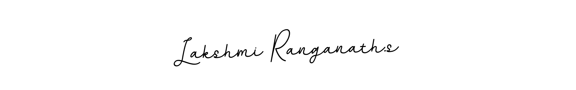 Use a signature maker to create a handwritten signature online. With this signature software, you can design (BallpointsItalic-DORy9) your own signature for name Lakshmi Ranganath.s. Lakshmi Ranganath.s signature style 11 images and pictures png