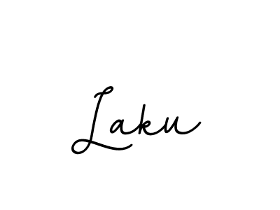 How to make Laku name signature. Use BallpointsItalic-DORy9 style for creating short signs online. This is the latest handwritten sign. Laku signature style 11 images and pictures png