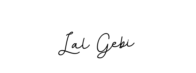 Also You can easily find your signature by using the search form. We will create Lal Gebi name handwritten signature images for you free of cost using BallpointsItalic-DORy9 sign style. Lal Gebi signature style 11 images and pictures png