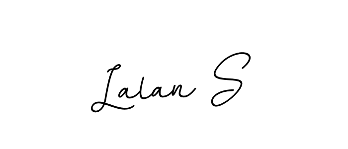 Also You can easily find your signature by using the search form. We will create Lalan S name handwritten signature images for you free of cost using BallpointsItalic-DORy9 sign style. Lalan S signature style 11 images and pictures png