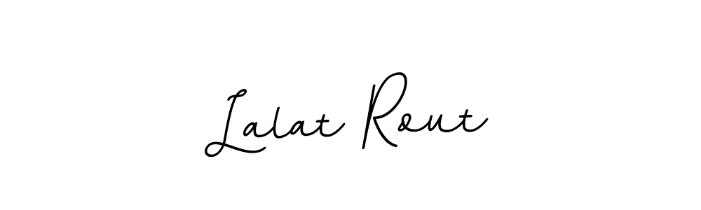 How to make Lalat Rout signature? BallpointsItalic-DORy9 is a professional autograph style. Create handwritten signature for Lalat Rout name. Lalat Rout signature style 11 images and pictures png