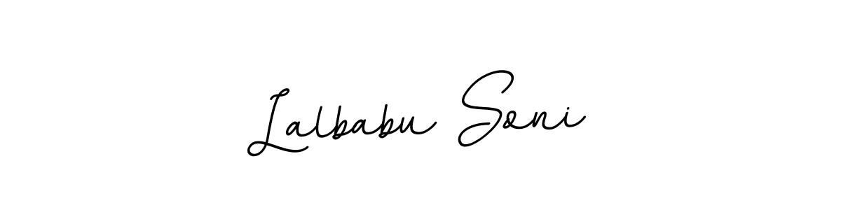 Also we have Lalbabu Soni name is the best signature style. Create professional handwritten signature collection using BallpointsItalic-DORy9 autograph style. Lalbabu Soni signature style 11 images and pictures png