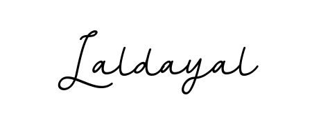 Design your own signature with our free online signature maker. With this signature software, you can create a handwritten (BallpointsItalic-DORy9) signature for name Laldayal. Laldayal signature style 11 images and pictures png