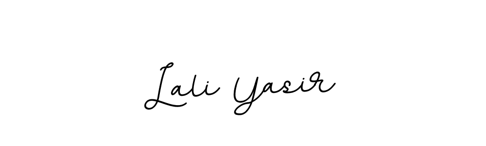 The best way (BallpointsItalic-DORy9) to make a short signature is to pick only two or three words in your name. The name Lali Yasir include a total of six letters. For converting this name. Lali Yasir signature style 11 images and pictures png