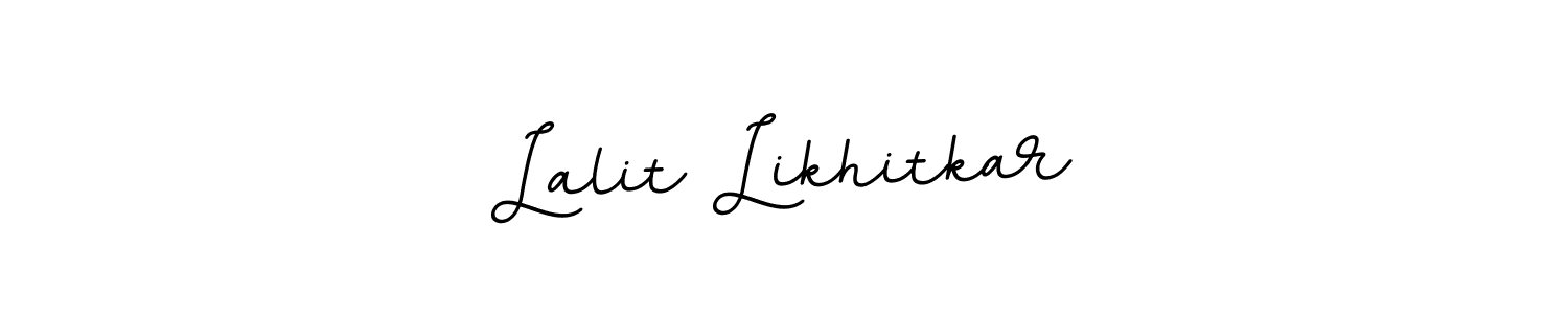 Also we have Lalit Likhitkar name is the best signature style. Create professional handwritten signature collection using BallpointsItalic-DORy9 autograph style. Lalit Likhitkar signature style 11 images and pictures png