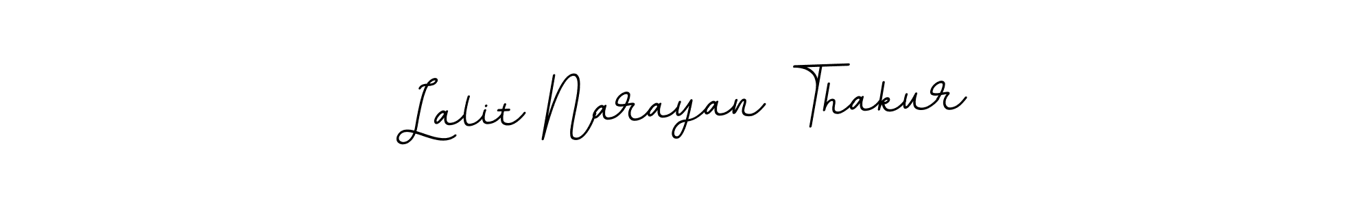 Make a beautiful signature design for name Lalit Narayan Thakur. With this signature (BallpointsItalic-DORy9) style, you can create a handwritten signature for free. Lalit Narayan Thakur signature style 11 images and pictures png