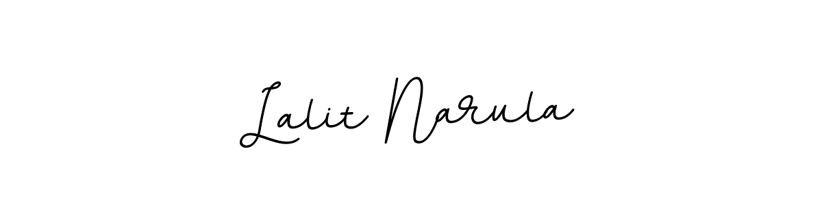 Make a beautiful signature design for name Lalit Narula. With this signature (BallpointsItalic-DORy9) style, you can create a handwritten signature for free. Lalit Narula signature style 11 images and pictures png
