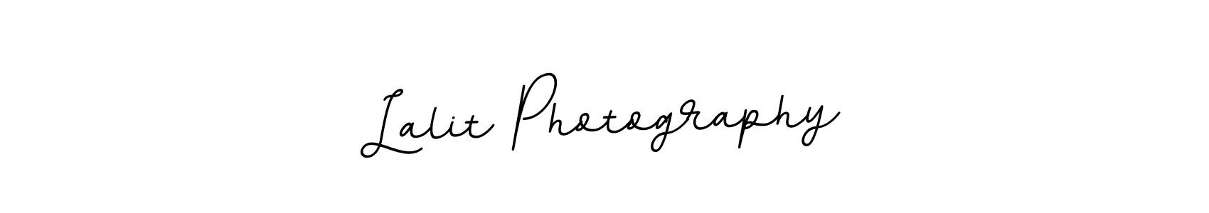 Design your own signature with our free online signature maker. With this signature software, you can create a handwritten (BallpointsItalic-DORy9) signature for name Lalit Photography. Lalit Photography signature style 11 images and pictures png