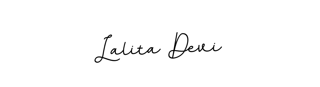 BallpointsItalic-DORy9 is a professional signature style that is perfect for those who want to add a touch of class to their signature. It is also a great choice for those who want to make their signature more unique. Get Lalita Devi name to fancy signature for free. Lalita Devi signature style 11 images and pictures png