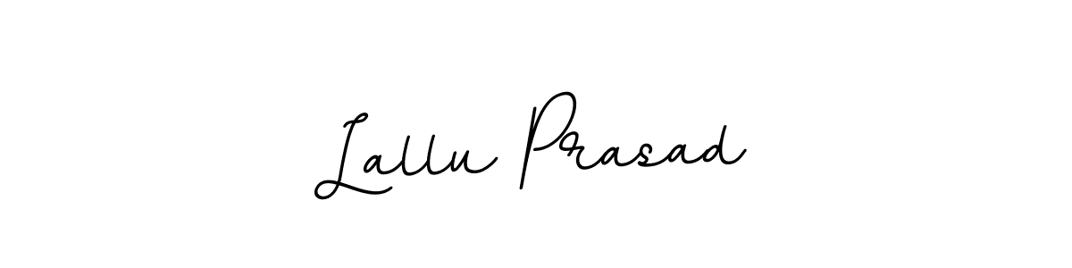 Use a signature maker to create a handwritten signature online. With this signature software, you can design (BallpointsItalic-DORy9) your own signature for name Lallu Prasad. Lallu Prasad signature style 11 images and pictures png