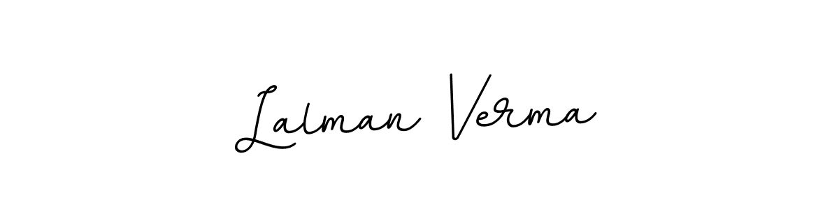 Design your own signature with our free online signature maker. With this signature software, you can create a handwritten (BallpointsItalic-DORy9) signature for name Lalman Verma. Lalman Verma signature style 11 images and pictures png