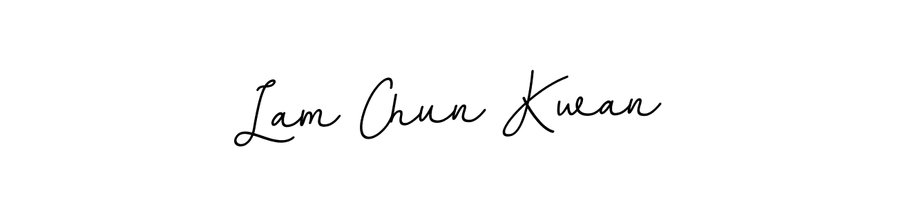 Lam Chun Kwan stylish signature style. Best Handwritten Sign (BallpointsItalic-DORy9) for my name. Handwritten Signature Collection Ideas for my name Lam Chun Kwan. Lam Chun Kwan signature style 11 images and pictures png